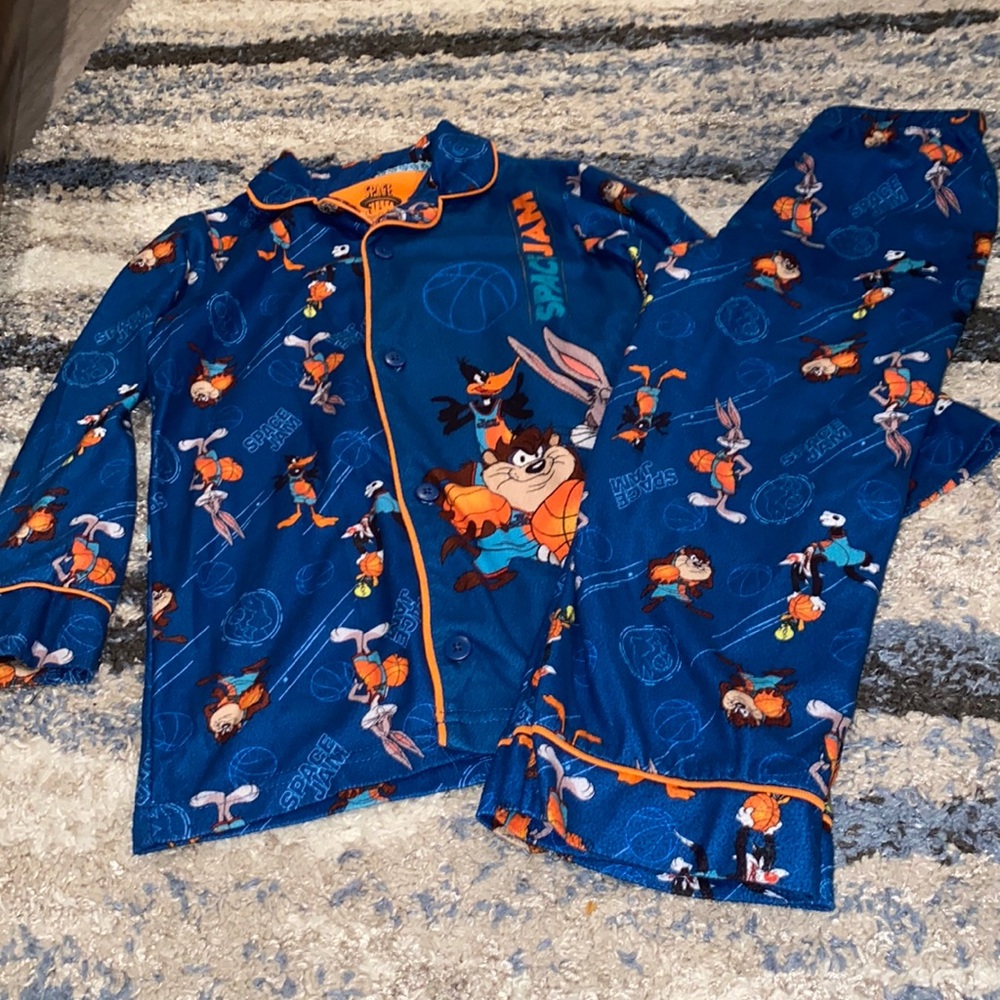 Space jam boy pajama set
